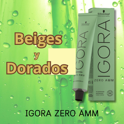Beige y Dorados Igora Zero Amm