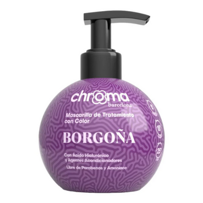 CHROMA BARCELONA - BORGOÑA - Mascarilla con Color - 250ml