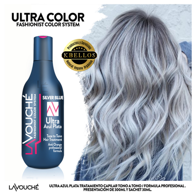 Lavouche Matizador Azul Plata 300ml