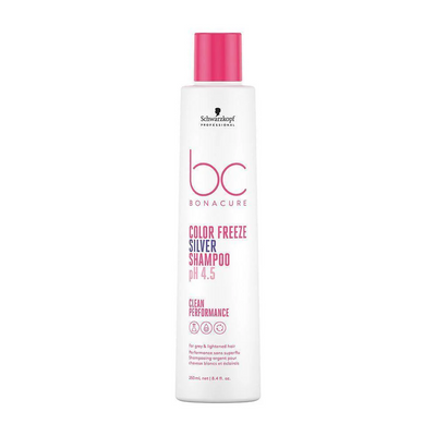 BC COLOR FREEZE pH 4.5 SHAMPOO PARA DECOLORADOS Y CANAS (SILVER)-250ml