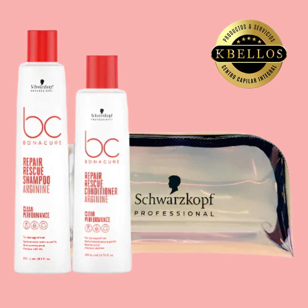 Pack Shampoo + Acondicionador + Estuche - BC REPAIR RESCUE ARGININA