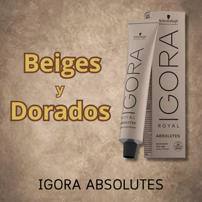Beige y Dorados Igora Absolutes
