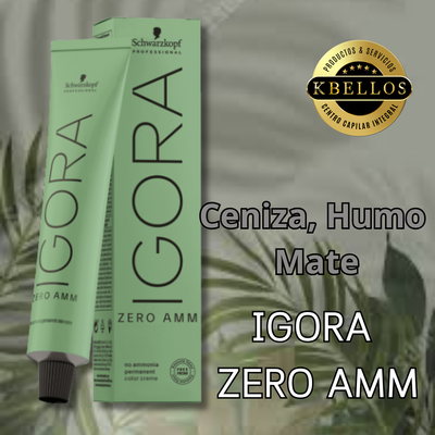 Ceniza Humo Mate Igora Zero Amm