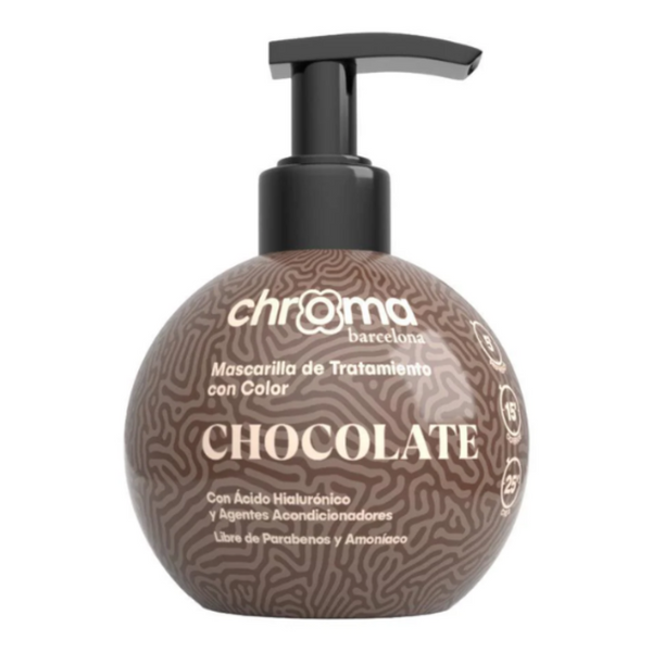 CHROMA BARCELONA - CHOCOLATE - Mascarilla con Color - 250ml