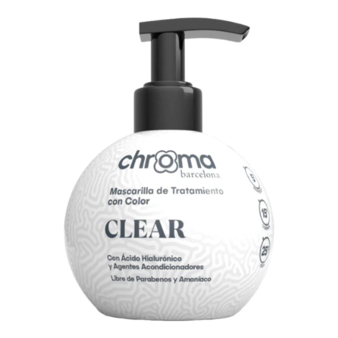 CHROMA BARCELONA - CLEAR- Mascarilla con Color - 250ml