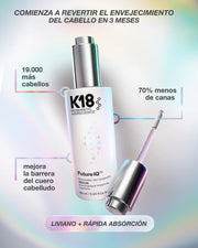 FutureIQ™ sérum biomimético para la longevidad capilar k18