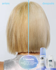 TripleBright™ shampoo violeta con defensa antioxidante