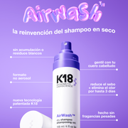 Shampoo en Seco K18 - Airwash