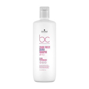 BC COLOR FREEZE pH 4.5 SHAMPOO PARA DECOLORADOS Y CANAS (SILVER)-1000ml
