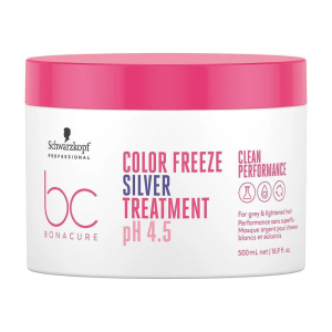 BC COLOR FREEZE pH 4.5 TRATAMIENTO PARA DECOLORADOS Y CANAS (SILVER)-500ml