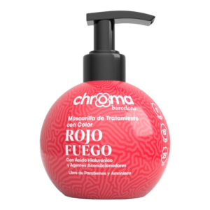 CHROMA BARCELONA-ROJO FUEGO-Mascarilla con Color-250ml